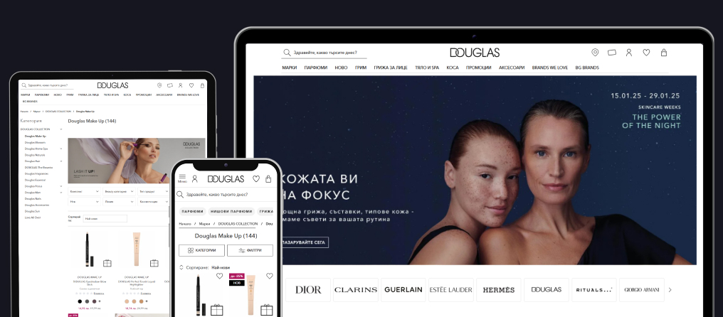 Douglas online store migration to Hyvä Storefront