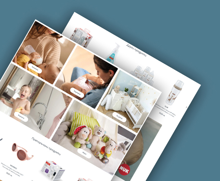 Bebolino is a company focused on the baby and child goods trade. - 1
