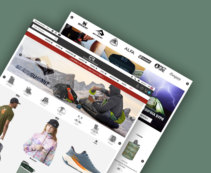 Migration of the online store Campingrocks.bg to Magento - 1