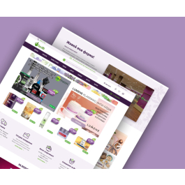 Online Store for Organic Shops Be Fit | Stenik