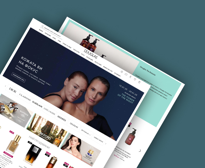 Douglas online store migration to Hyvä Storefront - 1