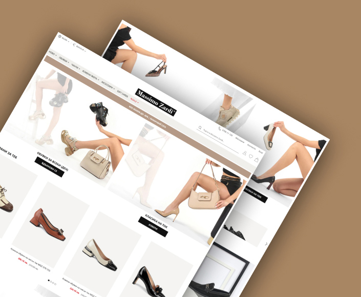 Redesign and migration the online store Massimozardi.com - 1
