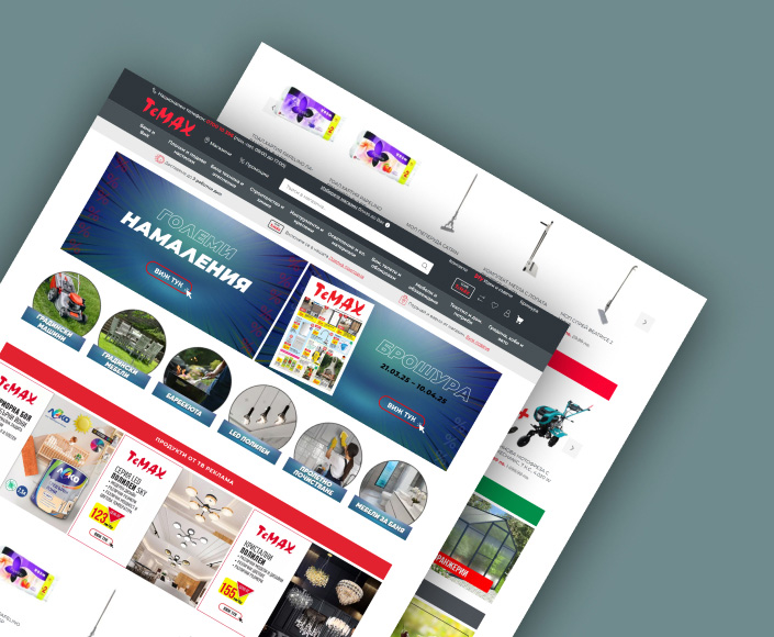 Online store for TeMax - 1