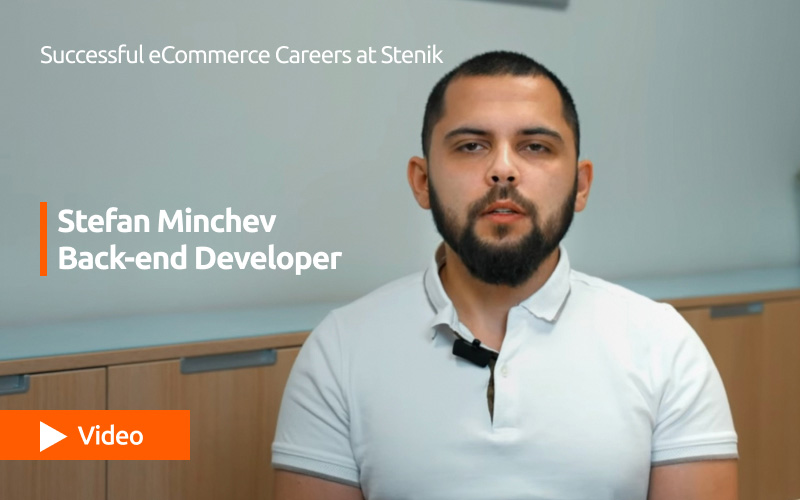 Video series about professions at Stenik: Interview #05 featuring Stefan Minchev - Back-End Programmer