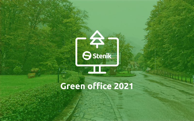 The developers from Stenik dedicated themselves to a "green office" in the Tetevenski Balkan