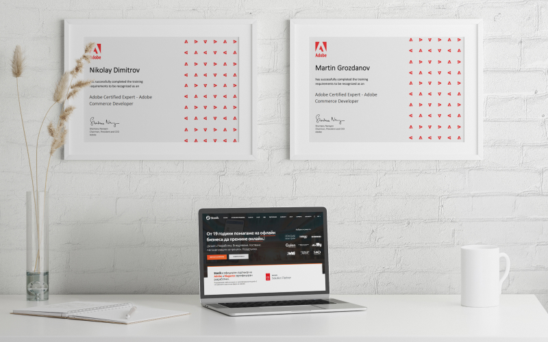 Adobe Commerce Developer Expert certification: confirmation of the high level of technical skills and developer expertise at Stenik