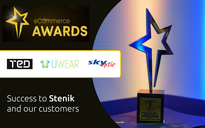 eCommerce Awards 2024: Success for Stenik and our customers