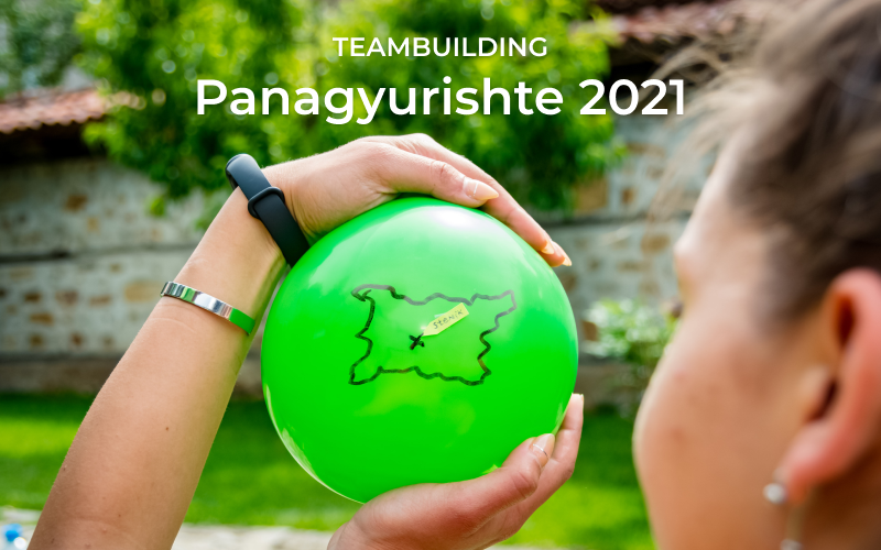 Teambuilding 2021 in Panagyurishte - big challenges, games and new emotions