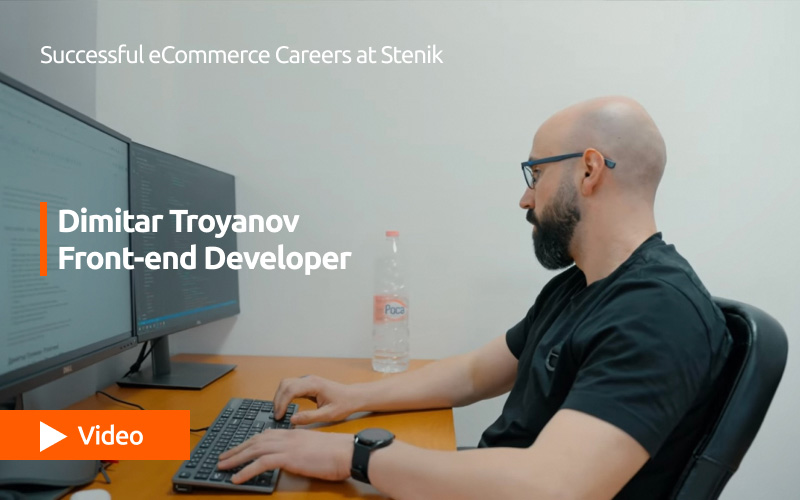 Video series on professions at Stenik: Interview #06 featuring Dimitar Troyanov - Front-end Developer