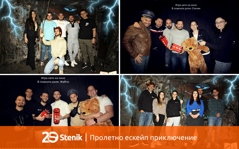 Stenik team's spring escape adventure - mystical riddles, cryptic challenges and team spirit