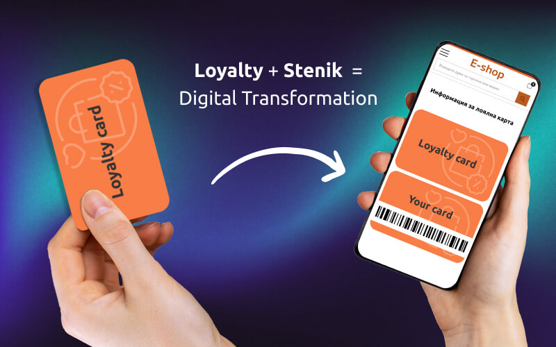 Process of digitizing Loyalty Program and Customer Card for a traditional retailer