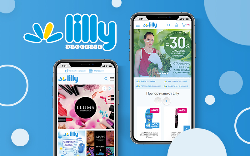 Lilly Drogerie chose Stenik to launch its online sales in Bulgaria