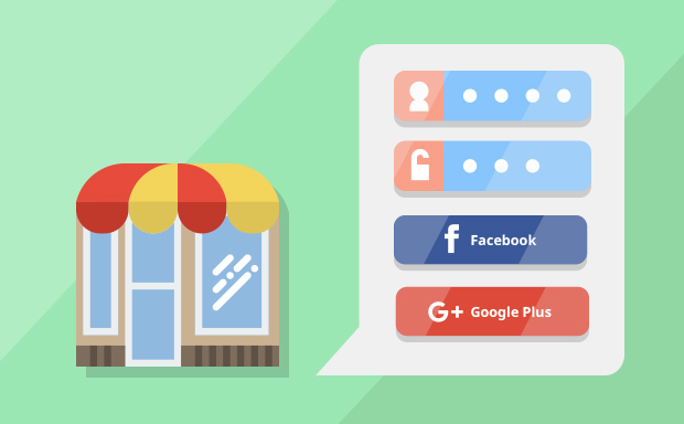 Faster and easier creation of user profiles through integration of Facebook & Gmail login. Increase the percentage of registrations in your online store.