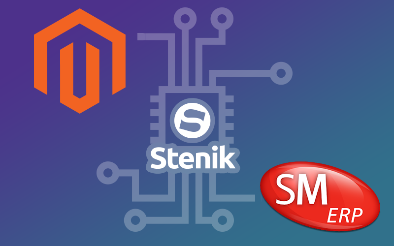 Stenik developed a connector between ERP SelMatic and Magento