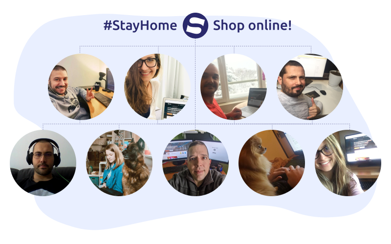 Stenik stayed home due to COVID-19, available for clients and partners!