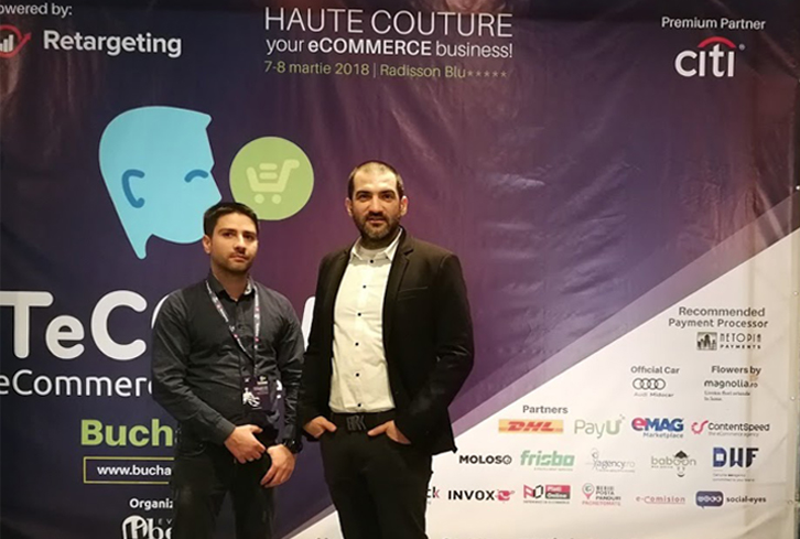 Stenik with valuable know-how from international ecommerce experts after visiting TeCOMM 2018 in Bucharest, Romania