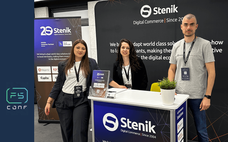Stenik was an expo partner of the live conference F5 CONF Finale