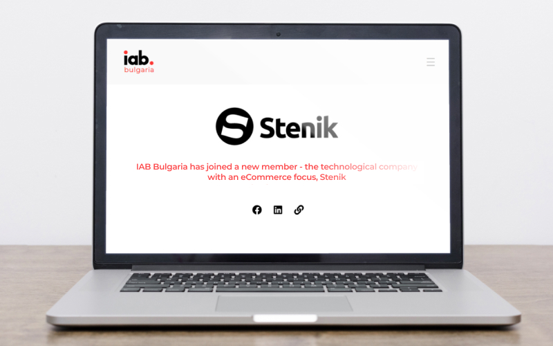 Stenik is a member of IAB Bulgaria