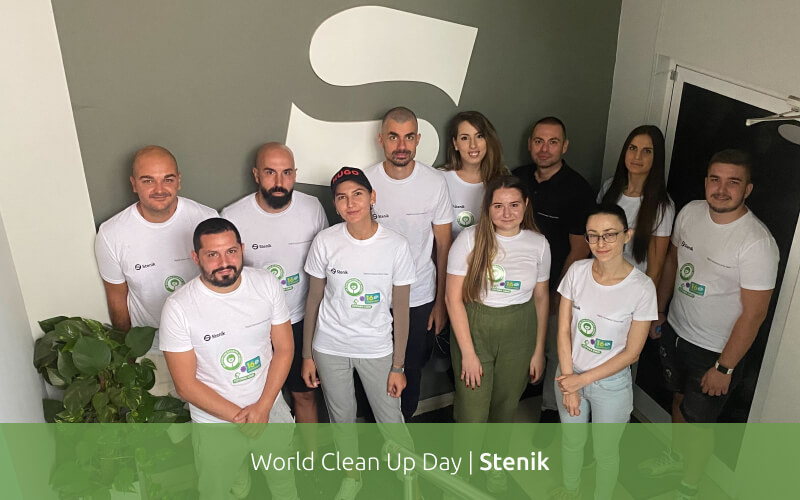 Stenik Joins the Clean-Up Efforts in Bulgaria on World Clean Up Day