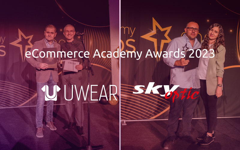 UWear.bg and SkyOptic.bg are among the stars of online commerce at the eCommerce Academy Awards 2023.