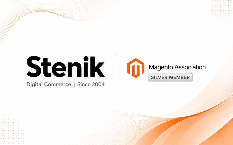 Stenik Is a Silver member of the Magento Association: closer to the global Magento ecosystem - know-how and best practices for the benefit of our clients